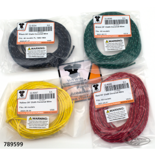 Cloth covered wire kit 4x25ft