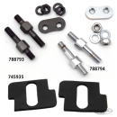 MOUNTKIT rearguard/batt box WL chrome