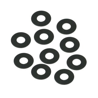 Washer w/silicone, flat - 3/8" x 7/8" x