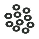 Washer w/silicone, flat - 3/8" x 7/8" x