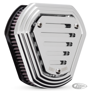 BURLY HEX AIR CLEANER BT93-17 Chr