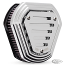 BURLY HEX AIR CLEANER BT93-17 Chr
