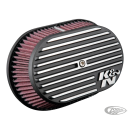 K&N Black Streetmetal oval A/C ME17-up