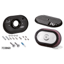 K&N Black Streetmetal oval A/C ME17-up
