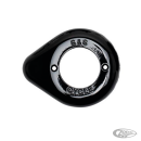 S&S Air Stinger cover black teardrop