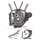 Crankcase 4.425" bore BT07-UP stone gray