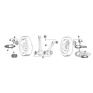 Rod roller retainer set BT41-00