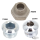 Plug timing/gas/oil tank White, 3/4" hex