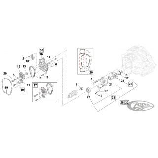 High Performance cam bearing, 2-pack
