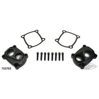 Jims ME17-UP black tappet covers