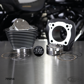 S&S 131CI big bore kit ME17-up blk grani