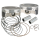 Piston, Set, 4.145" bore V111,117,124