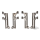 S&S ME17-UP forged roller rocker arms