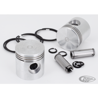Pistons w/Hasting rings 45CI +.01" set/2