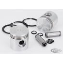 Pistons w/Hasting rings 45CI +.01" set/2