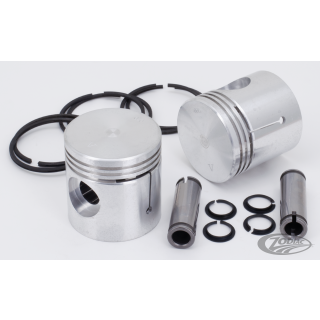 Pistons w/hasting rings 45CI+.02"Set/2