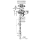 Lock washer, 1/4" countersunk, set of 8