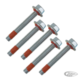 GZP 5/16-18x2" hex FH GR5 w/seal, set/5