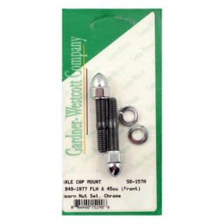 GW AXLE CAP STUD STE, ACORN
