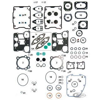 10pck Gasket carb/FI - backplate TC06-17