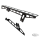 RH21-UP upper & lower beltguardkit black