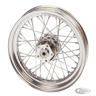 16x3.0 RR Wheel FLH/T87-99 chrome spokes