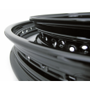 Rim black powdercoated 6.00x16-40H 05-up