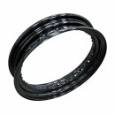 Dropcenter Felge 40 Loch schwarz für Harley Custom Umbau 3.00 X 18