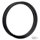 Gloss black DC rim 3.00x19" 40H 07-up