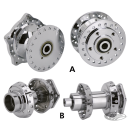 Chrome spokes f/2.15x21 DC rim spool hub