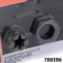 Front Axle nut kit parkerized BT36-45