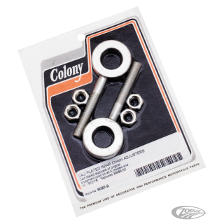 White plated wheel adjuster kit XL52-78