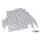 50Pck Stick on wheel weights zinc 60g