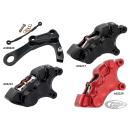 Ness 6-piston 11.8" caliper red right