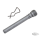 Brake pad guide pin and clip f/BREMBO