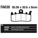 EBC-V FR brake pads RA/H21-up FTR19-up