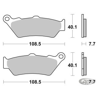SBS HS FR Brake pads XG16-18 Scout 17-up