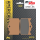 SBS HS front brake pads PM 125x4R
