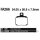 EBC-V RR brake pads FTR19-up