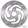 SBS 1 piece Brake disc 11,5" 2"ID 5.0mm