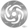 SBS 1 piece Brake disc 11,5" 2"ID 5.0mm