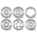 SBS 1 piece Brake disc 260mm 2,22" ID