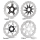 11.5" Jagged Brake Rotor