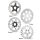 11.8" Jagged Brake Rotor
