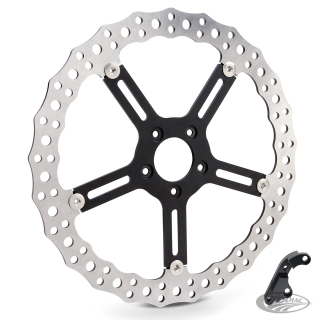 FXD06-17 15" jagged rotor RH hub mnt