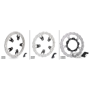 14" Billet Big Brake Rotor Right,Black