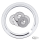 Adapter 2.22" to 2.0" /w speedo cut-out
