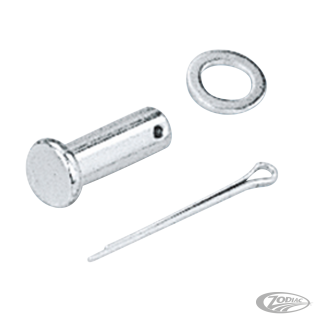10pck Clevis pin, zinc