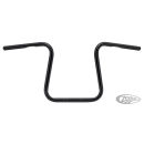 1" Handlebars Organic BLK dimpled