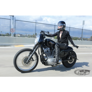 Burly the Jim bar 11" chrome